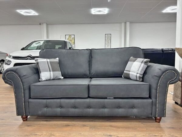 Oakland Suede Leather Sofa Collection
