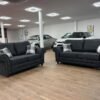 Oakland Suede Leather Sofa Collection