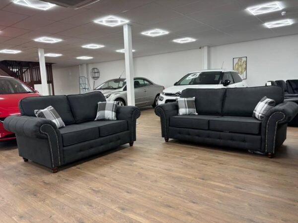Oakland Suede Leather Sofa Collection