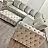 Ashton 5 Seater Corner Sofa – Luxury Velvet Chesterfield