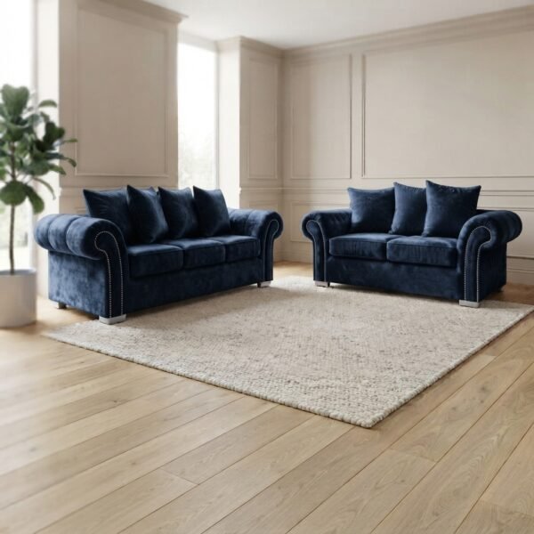 Ashwin 3+2 Seater Sofa – Scatter Back Sofa Set