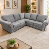 ASHWIN 5 Seater Corner Sofa – Multiple Colours Available