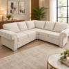 ASHWIN 5 Seater Corner Sofa – Multiple Colours Available