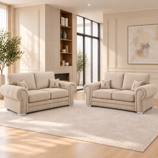 Verona Full Back 3 + 2 Sofa Set
