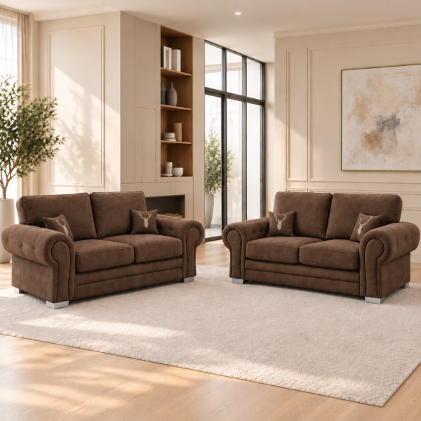 Verona Full Back 3 + 2 Sofa Set