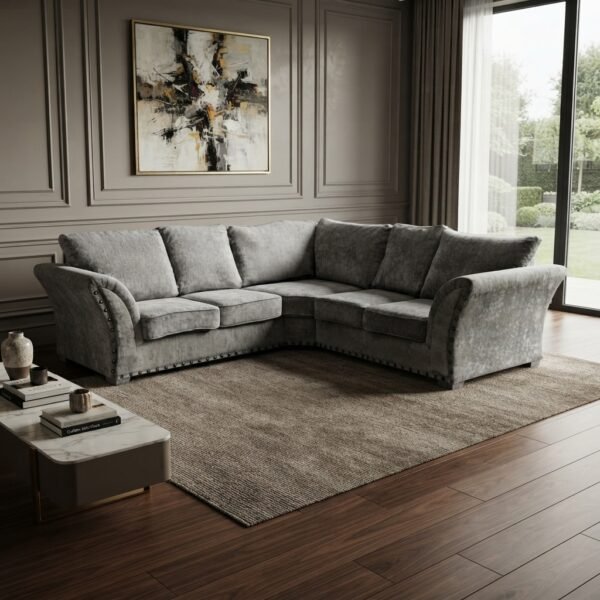 Harrison Fabric Corner Sofa – 5 Seater
