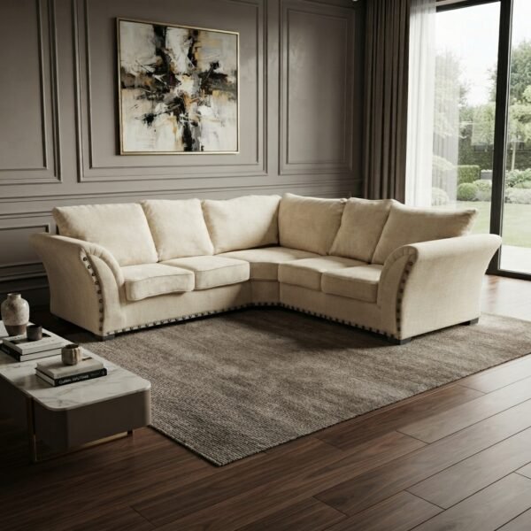 Harrison Fabric Corner Sofa – 5 Seater