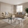 Nicole Fabric 3+2 Seater Fullback Sofa Set