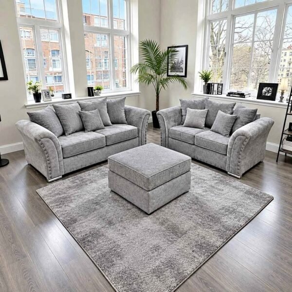 Harrison Fabric Sofa Set – 3+2 Seater