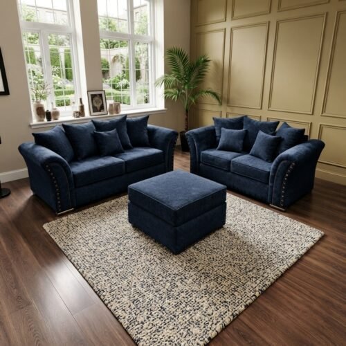 Harrison Fabric Sofa Set – 3+2 Seater