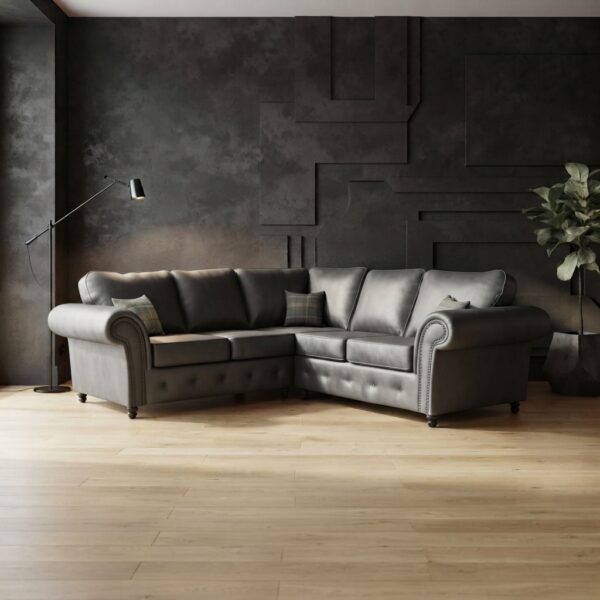 oakland-corner (1) Leather Oakland 5 Seater Corner Sofa